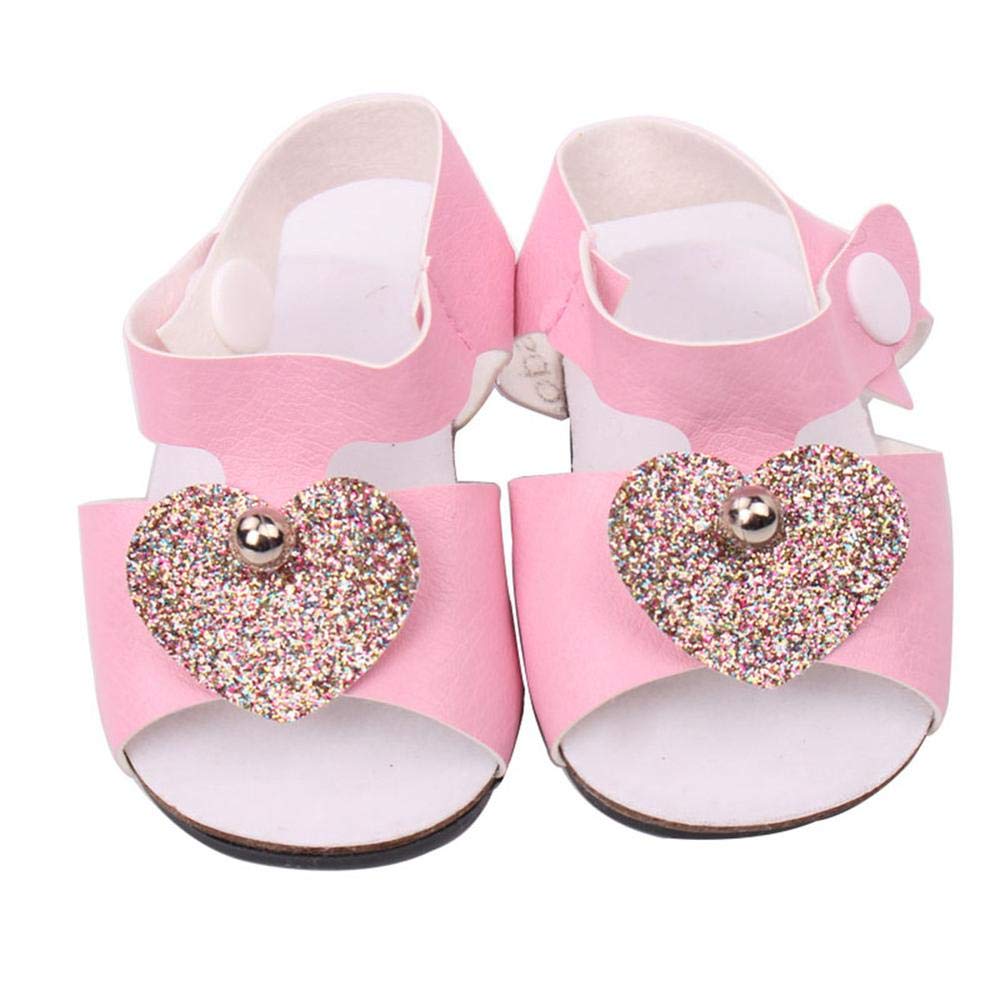 Puppen High Heel Boots Weiß - 1 Paar Stiefelchen Für Puppen