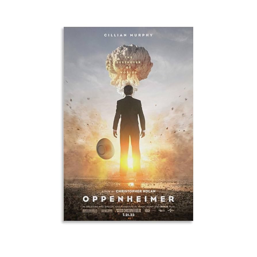 Amazon.co.jp: Oppenheimer オッペンハイマー映画グッズポスター