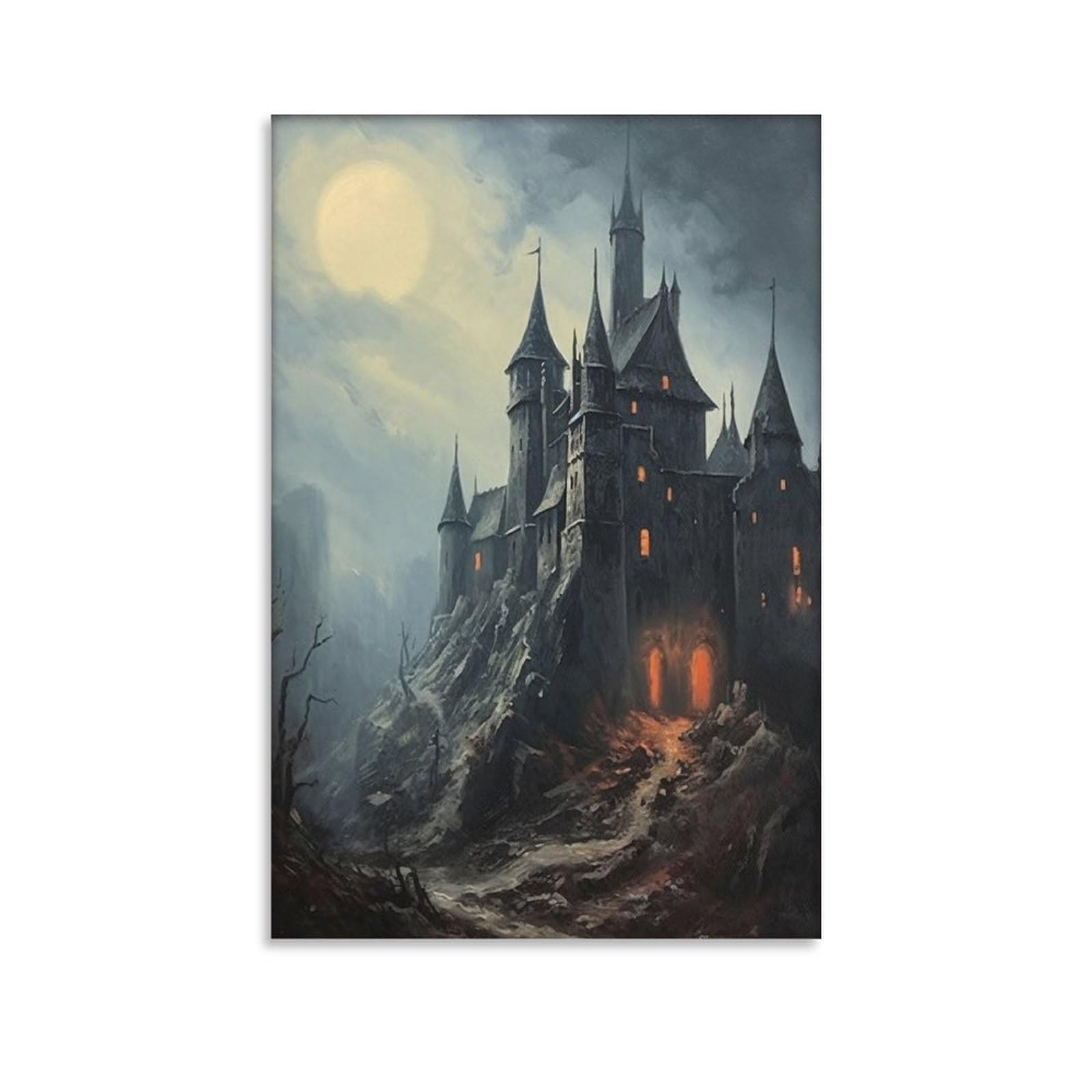 Impression D'art Du Château De Dracula : Décoration Murale