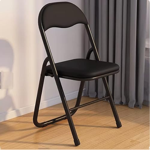 Sillas plegables de metal alta capacidad hasta 350 libras con asientos acolchados resistentes asiento plegable apilable para eventos fiestas