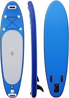 Stand Up Inflatable Paddle Board Premium SUP Inflatable Stand Up Paddle Board Set 76CM Wide Extra Stable For Beginner And Professional Blue for Adults (Color : Blue, Size : 305x76x15cm)