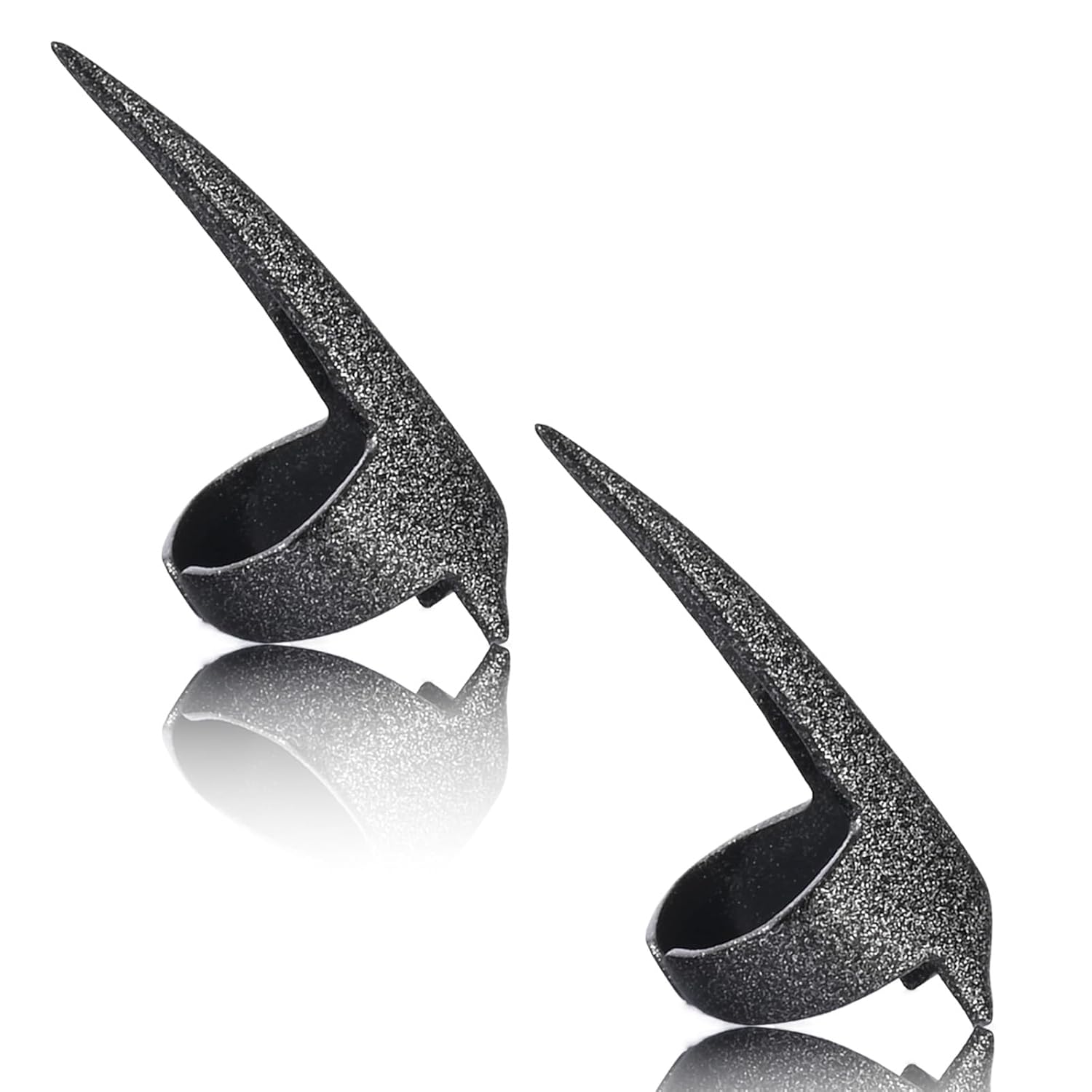 Anillos profesionales para separar y seccionar el cabello, herramientas de acero inoxidable para trenzar el cabello para rastas duraderas, pelucas,