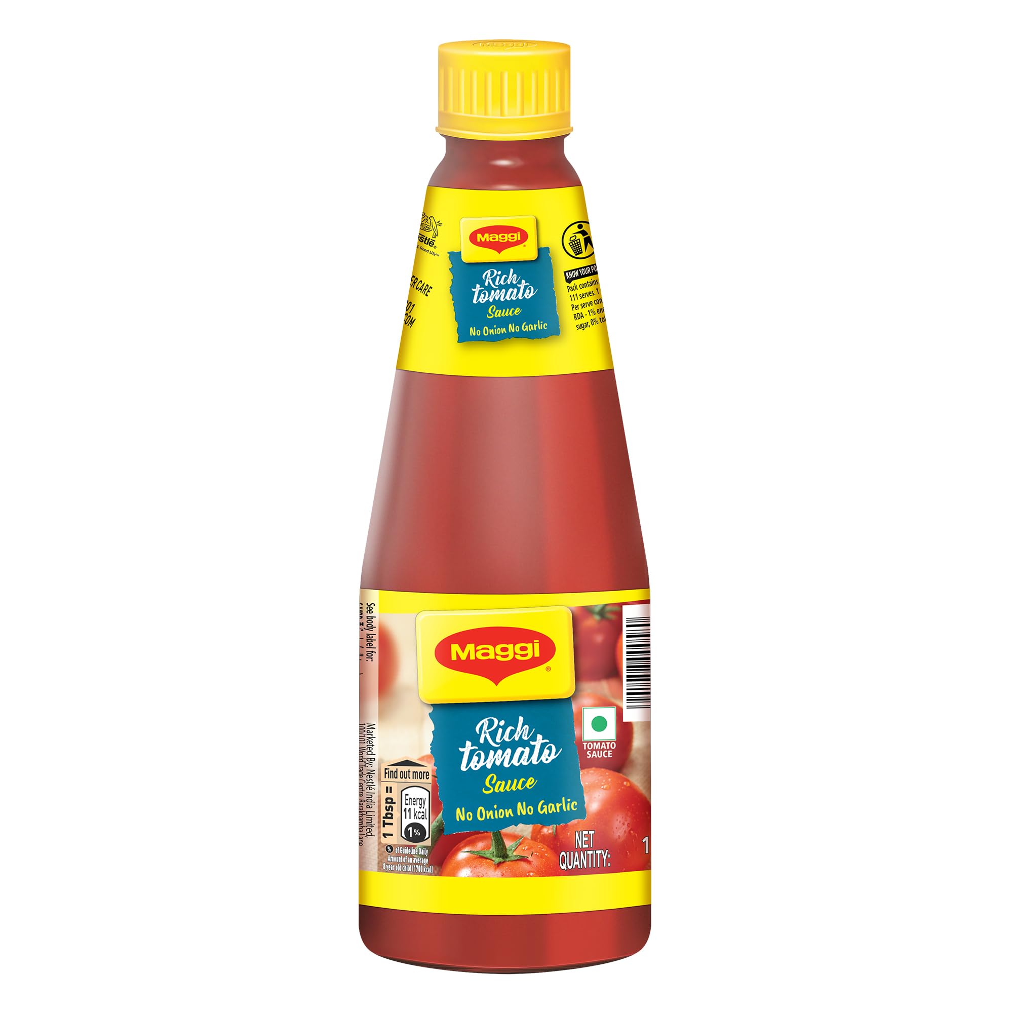 Rich Tomato Sauce, No Onion No Garlic, 970g