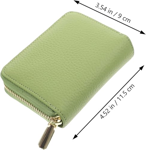 Miniatura 7 de STOBOK 3 unids cartera de tarjetas de crédito titular portátil moneda contenedor de cambio bolsa de almacenamiento de gran capacidad titular