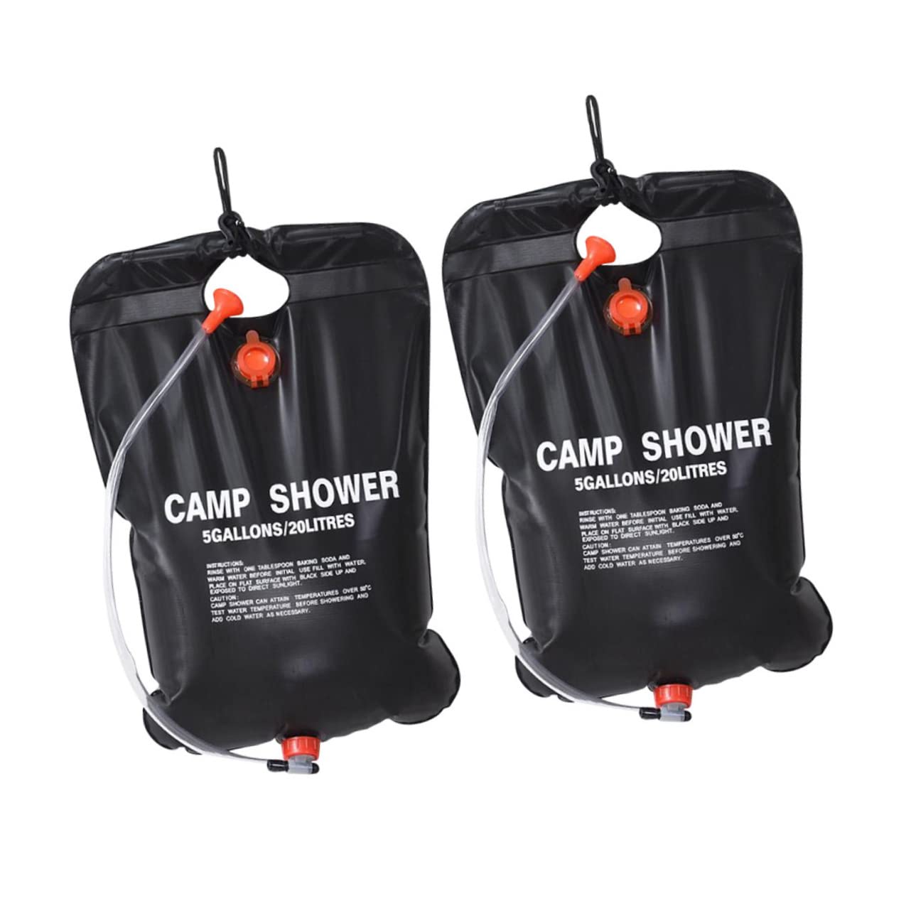 FOYTOKI 20l Portable Outdoor Shower Bags Solar Camping Bath Bag Water Set for Hiking Beach