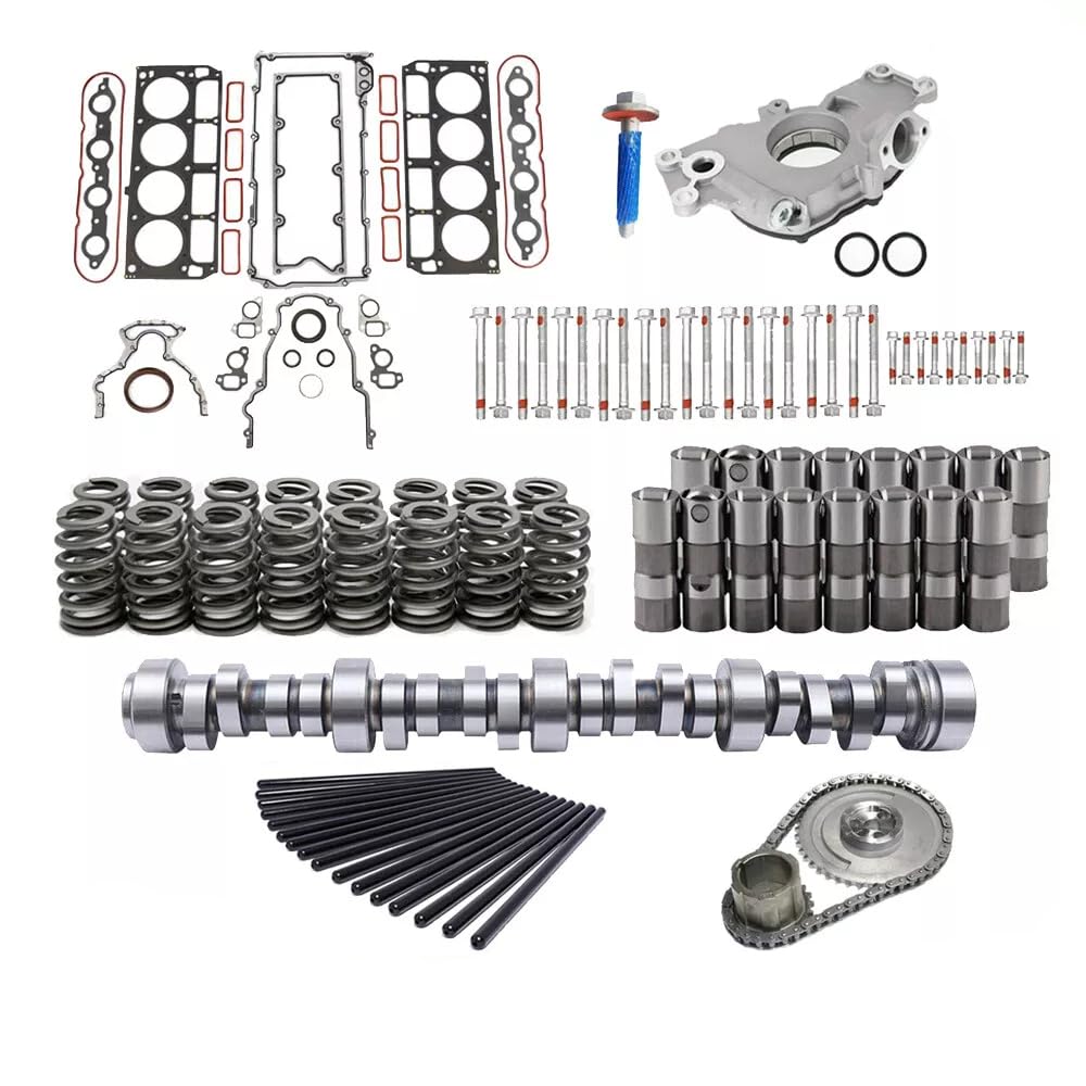 Kit árbol De Levas Sloppy Mechanics Stage 2 Para Motores LS 4.8 5.3 6.0 6.2 L – Incluye Levas, Varillas, Taqués Y Juntas