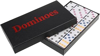 Amazon.co.jp: ダブルシックス ドミノ旅行ゲーム 玩具ベージュ ダブル6