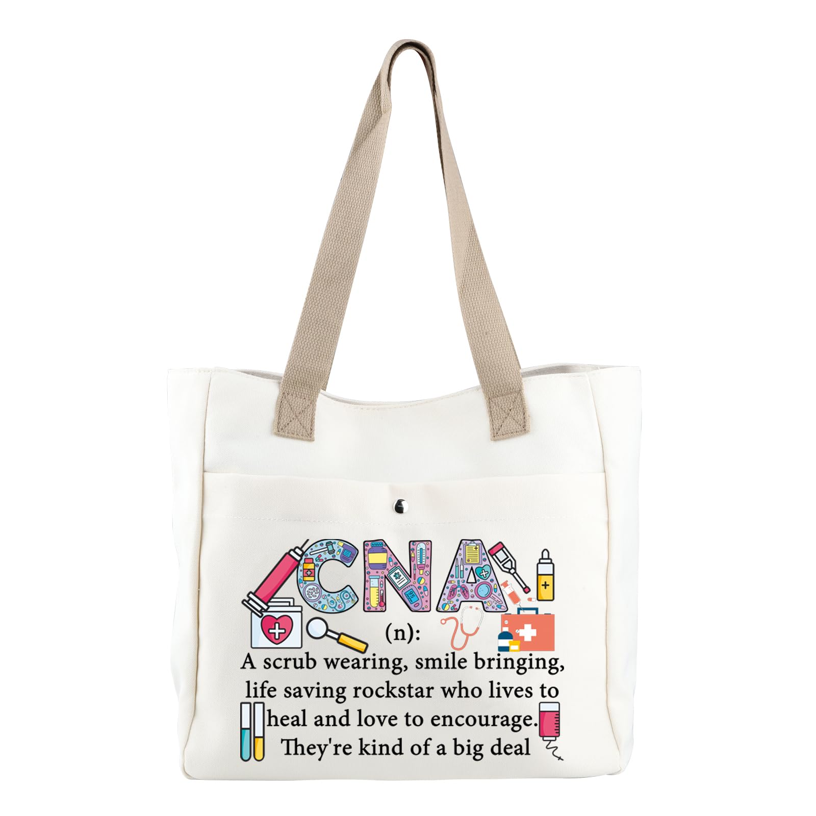 CNA Tote Bag - Certified Nursing Assistant Gift, Shoulder Bag