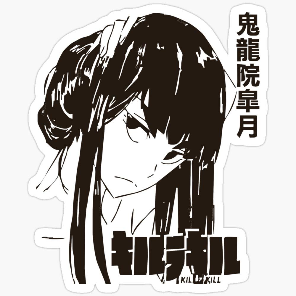 WillettaStore Satsuki Kiryuin Stickers (3 Pcs/Pack)