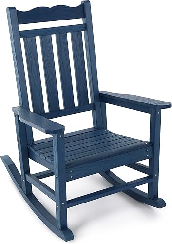 Stoog Mecedora para exteriores para todo tipo de clima, balancín de porche con capacidad de peso de 400 libras, para patio trasero, hoguera, césped,