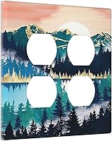 Vista 80 de Cubierta de interruptor de luz decorativa de pared de bruja negra Ouija Gótica Esqueleto Calavera 1 banda Placa frontal eléctrica de interruptor