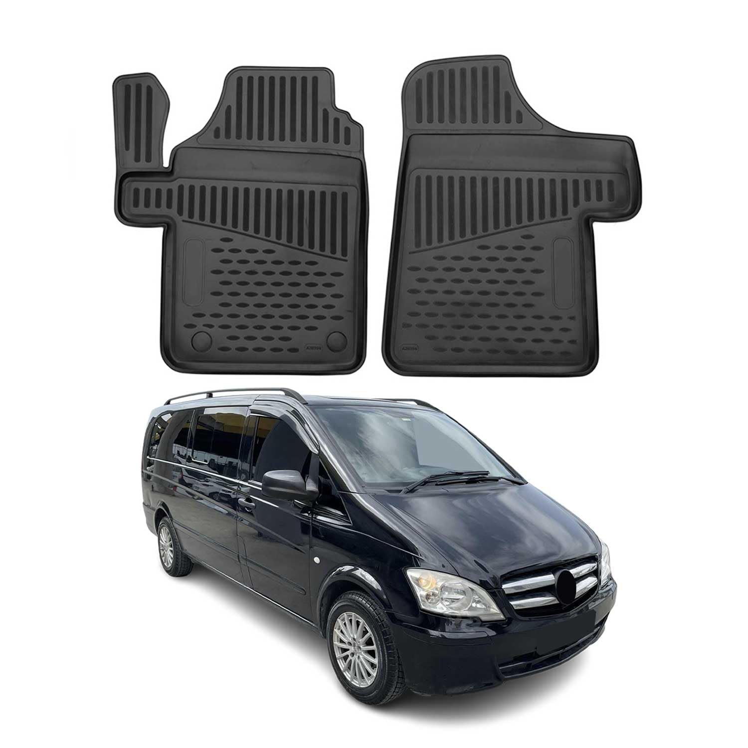 MERCEDES BENZ ORIGINAL W 639 Viano/Vito Revêtement 94cm Rail de Siège Neuf EUR 31,75 - FR