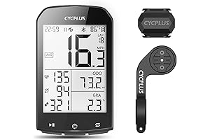 Garmin Bike Sensor - Multifunctional ANT+ Cycling Computer GPS with Bluetooth & Auto Backlight