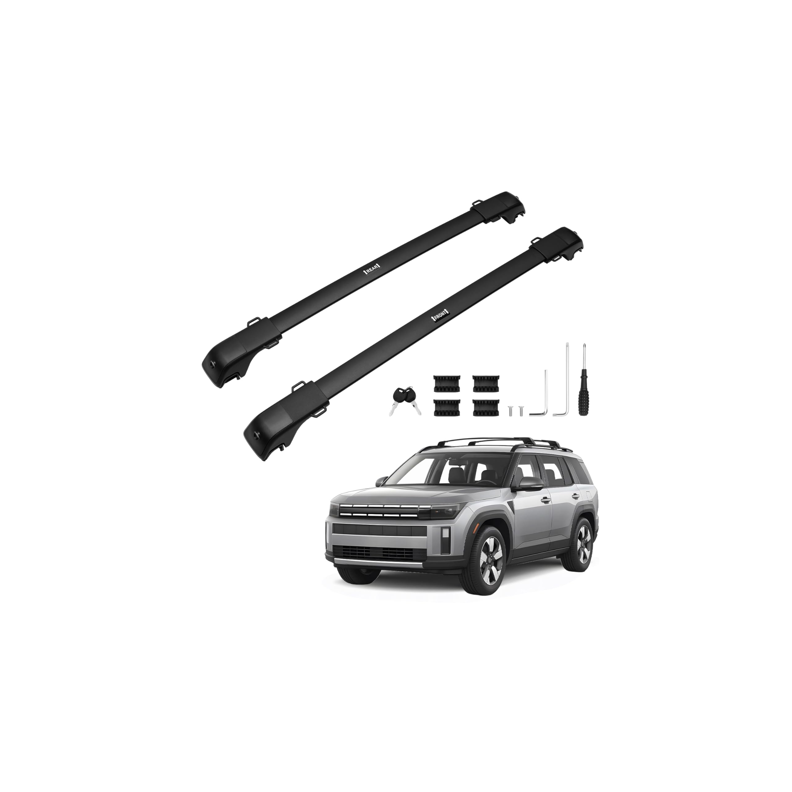 Amazon.com: Powerty 268LBS Roof Rack Cross Bars for 2024-2026