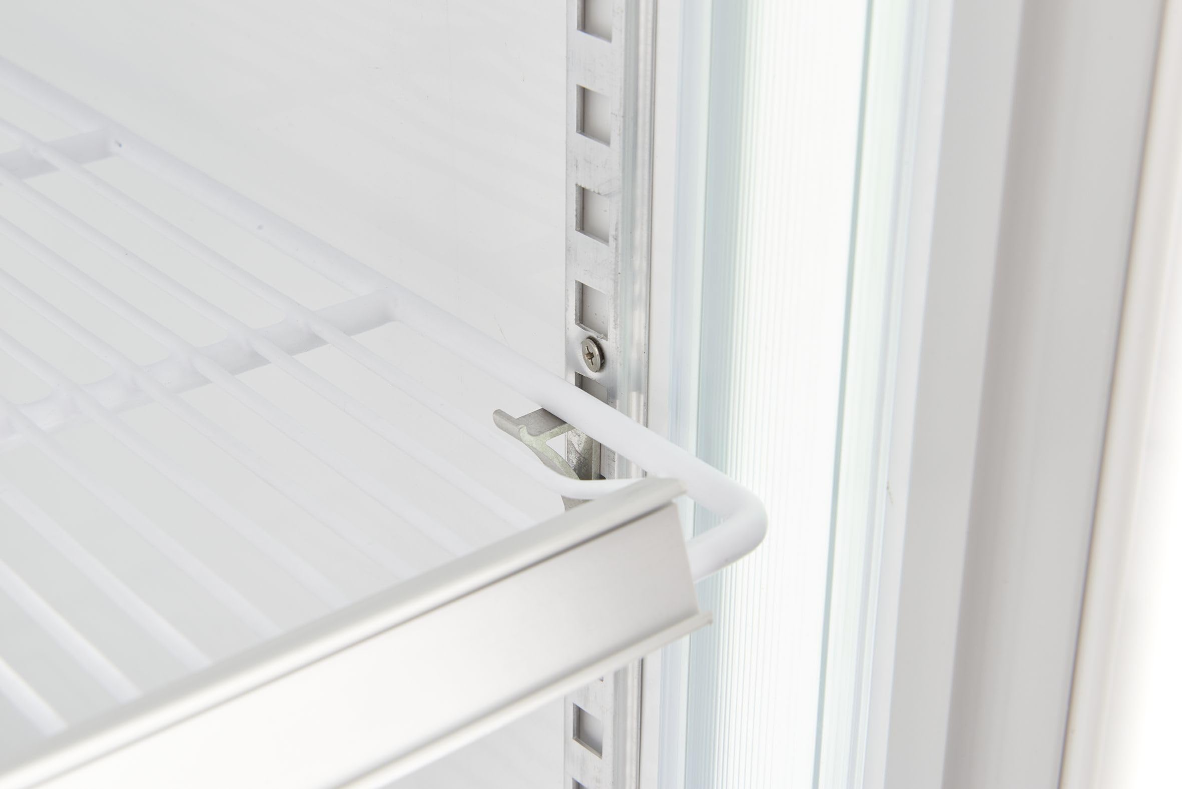METRO Professional Doppel Getränkekühlschrank GSC2100, Stahl/Glas, 120x72.5x206.6 cm, 930 L, weiß