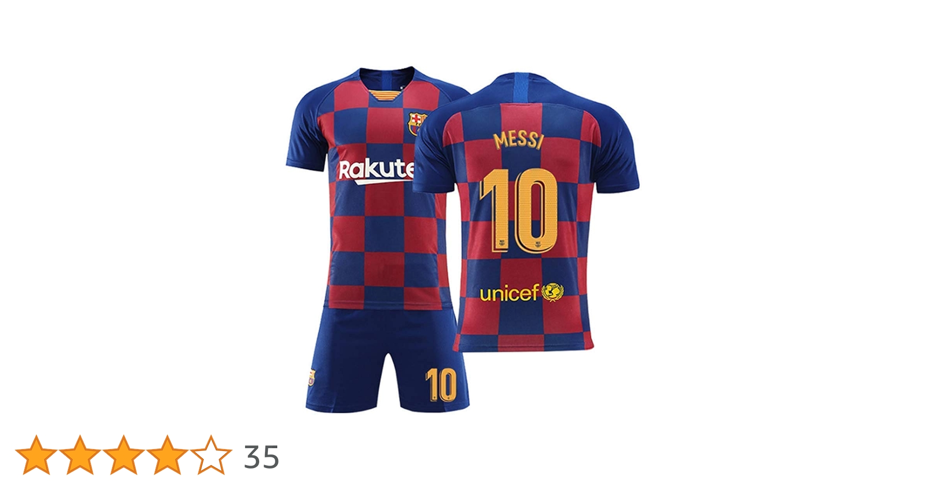 Amazon | メッシ サッカーユニフォーム FCバルセロナ ホーム 背