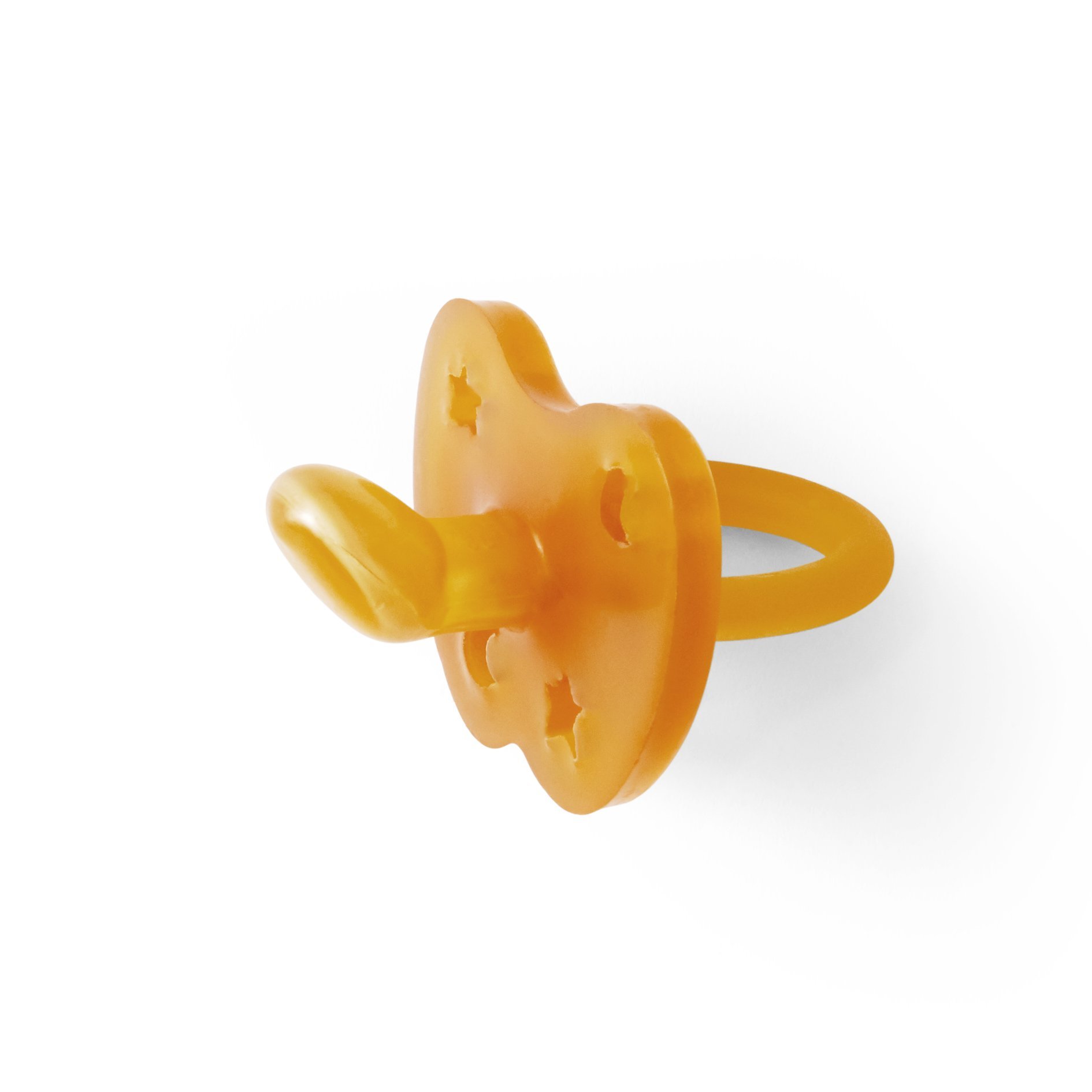 Hevea HE-223202 Ciuccio Lune e Stelle 3-36 Mesi, Ortodontico Naturale 3-36M Lune e stelle