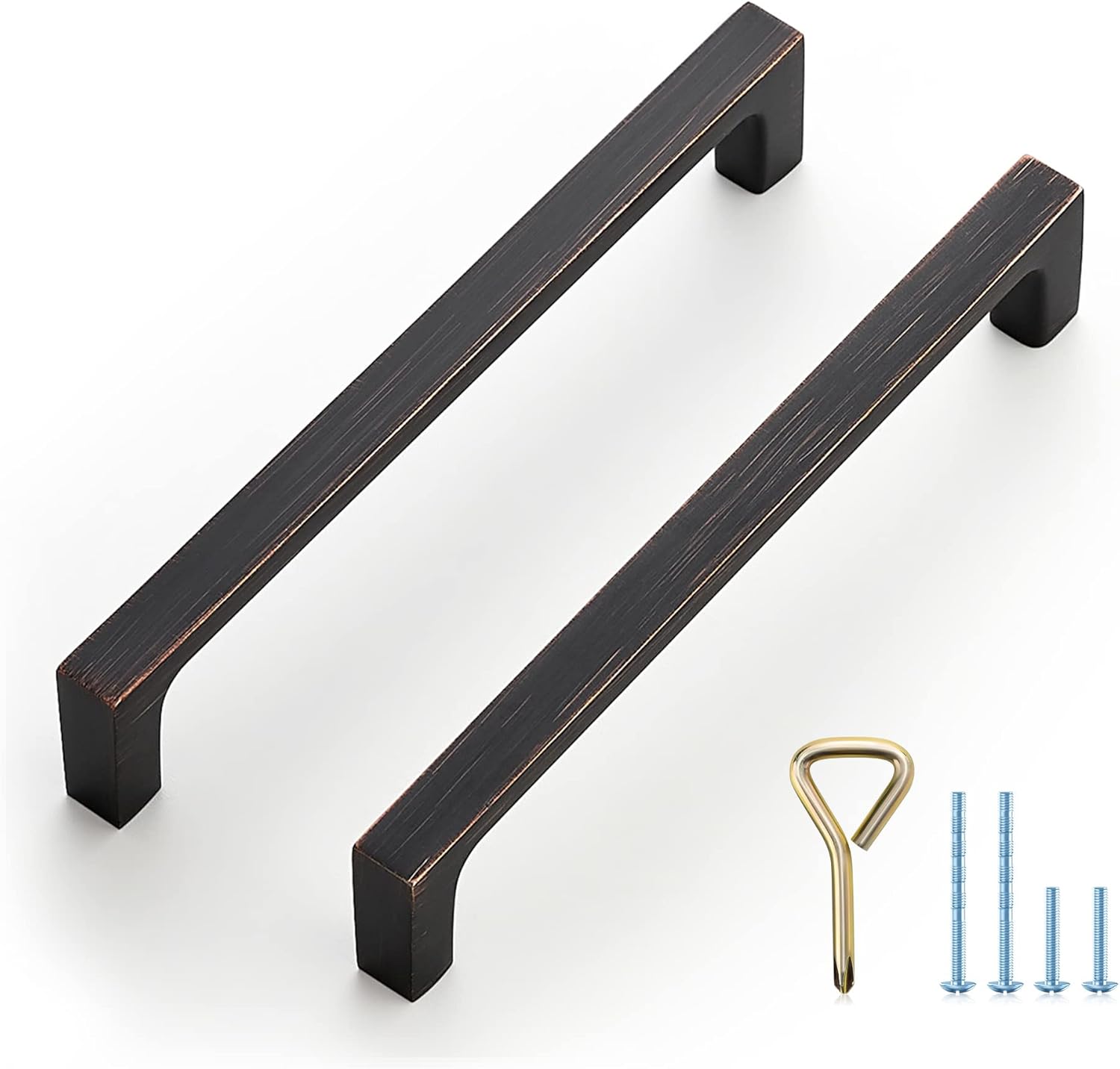 Ravinte 10 Pack Square Kitchen Pulls Kitchen Handles