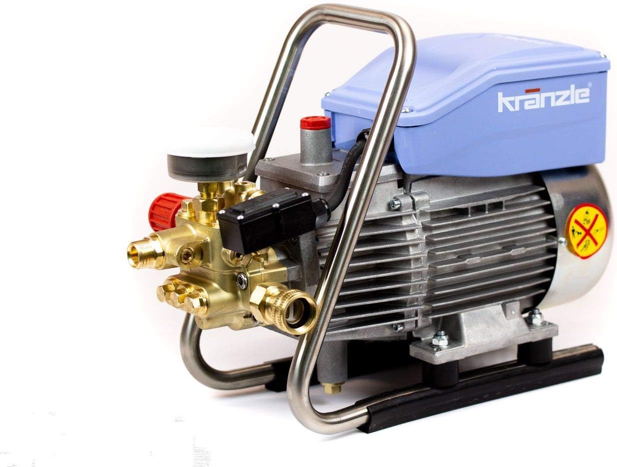 The Clean Garage Kranzle HD K1622TS 1622 Electric Pressure Washer - 1600 PSI 1.7 GPM - with Total Stop