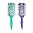Curl Defining Brush,2024 Curly Hair Brush,Vented Hair Brush for Detangling, Shaping and Defining Curls For Women and Men Less Pulling (Green Purple)