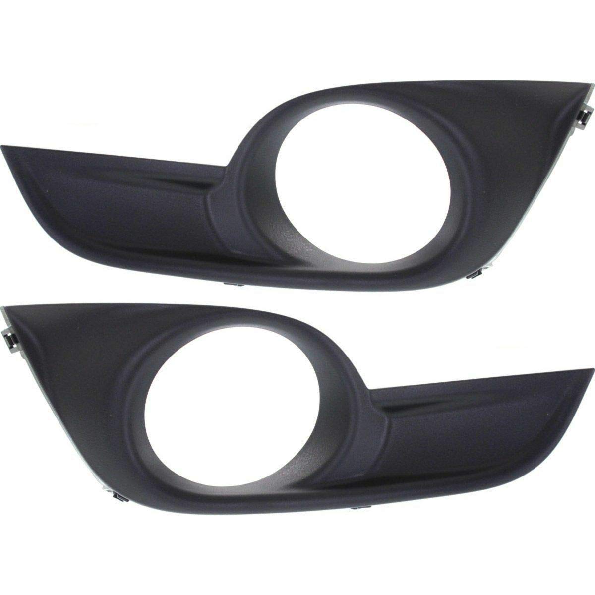 Parts N Go 2013-2015 Altima Fog Light Trim Bezel Set Driver & Passenger Side Left/Right Hand - 622573TA0B NI1039115