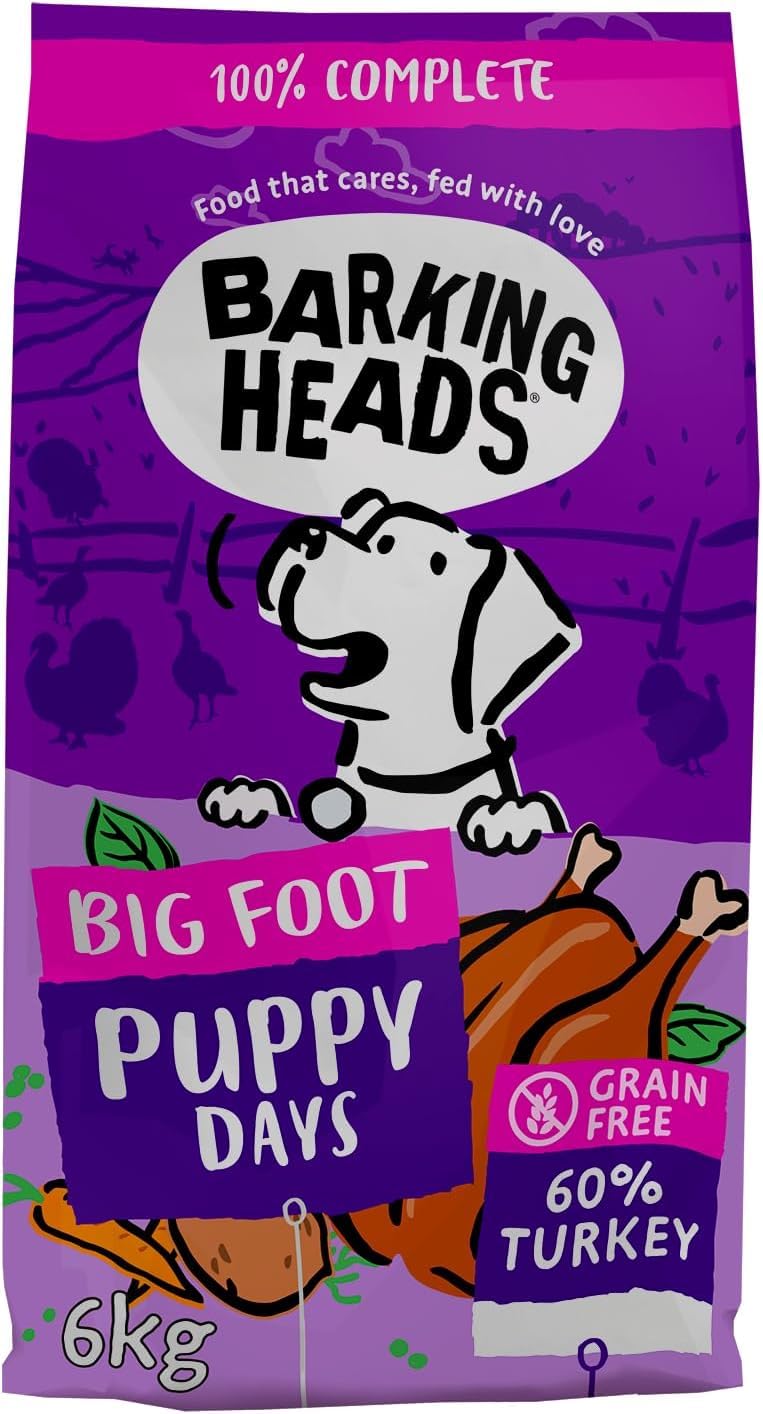 Barking Heads Big Foot Puppy Days - 6Kg