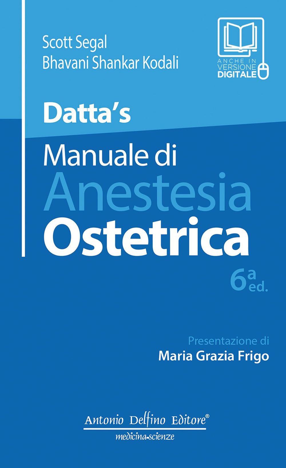 Datta's, Manuale di anestesia ostetrica