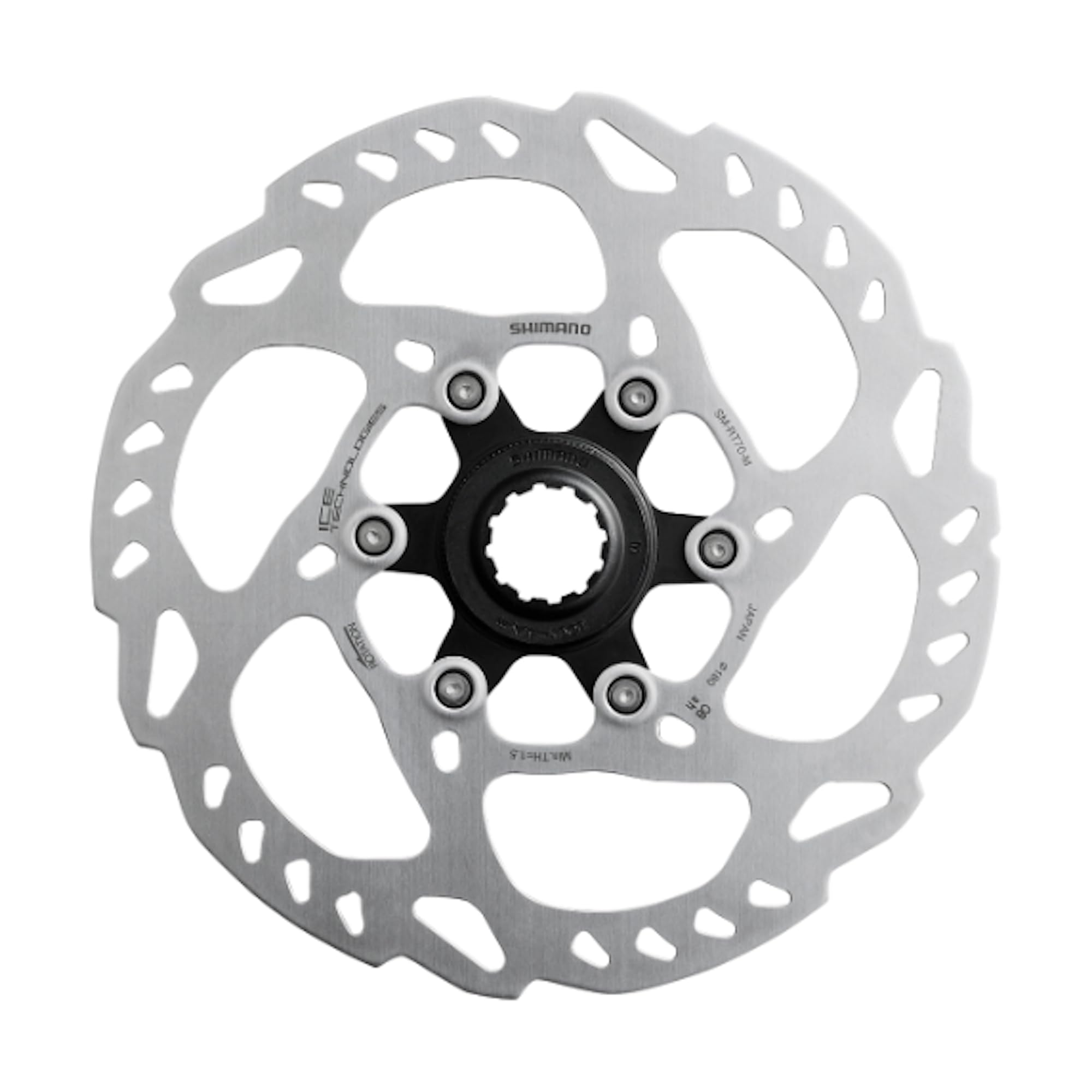 Shimano SLX SM-RT70 Bremsscheibe, Silver/Black, 180 mm