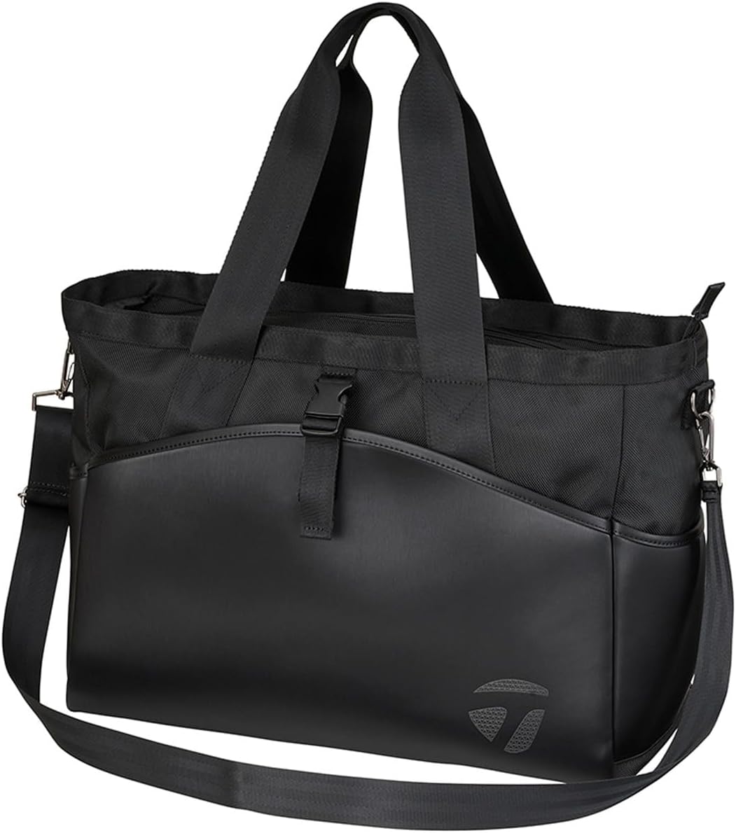 TaylorMade Golf TL882 26SS Futurax Tote Bag, Black, Men's Tote Bag