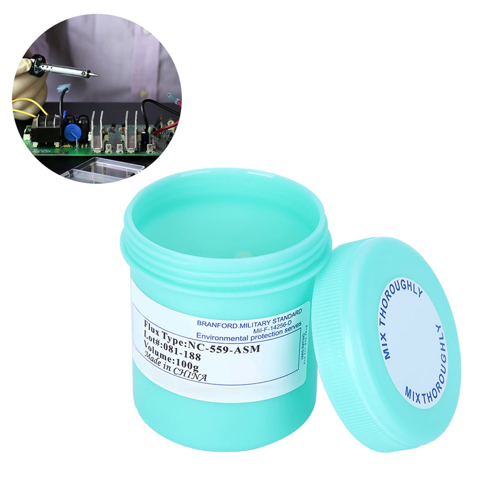 Flux Paste NoClean Solder Tin Cream for Phone Repair Soldering 559 NC559ASM 28um