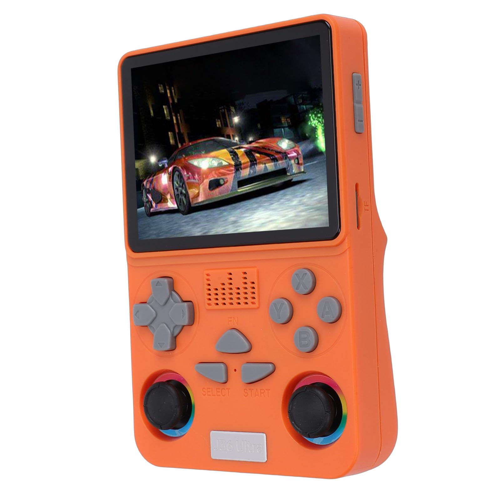 Wakects Console di Gioco Portatile retrò, Console di Gioco retrò WiFi con Schermo da 4 Pollici 720x720, 64 GB Incorporati, Batteria da 3000 MAh, Lettore Portatile ABS per Giochi Domestici in Viaggio