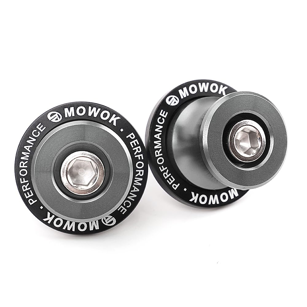 MOWOK Nottolini Cavalletto Moto M8 - 2 Pezzi In Alluminio Oro, Universali Per S1000R, GSXR, CBR, V-Strom - Foto 4