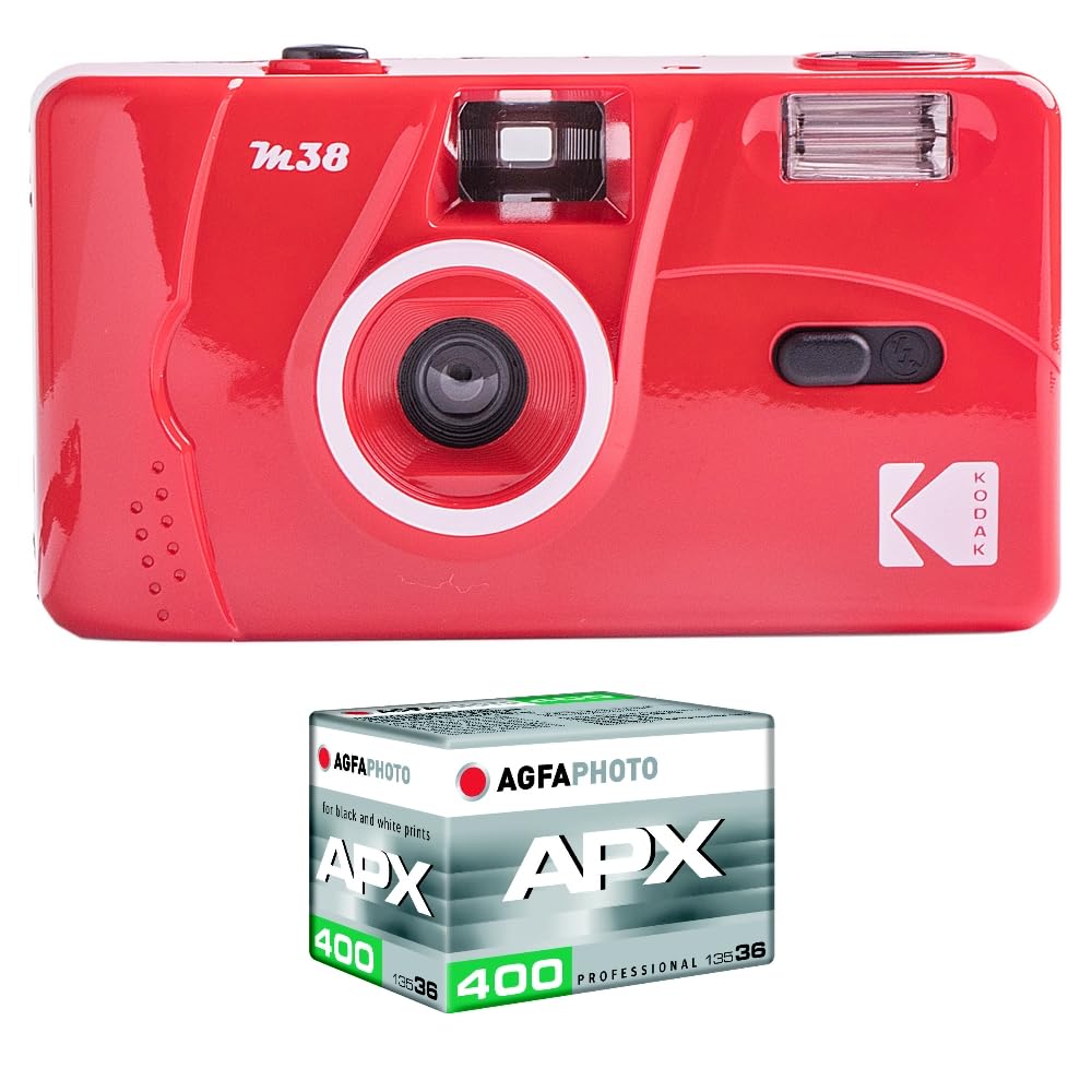 Kodak - Cámara Recargable M38-35 mm, Color Azul