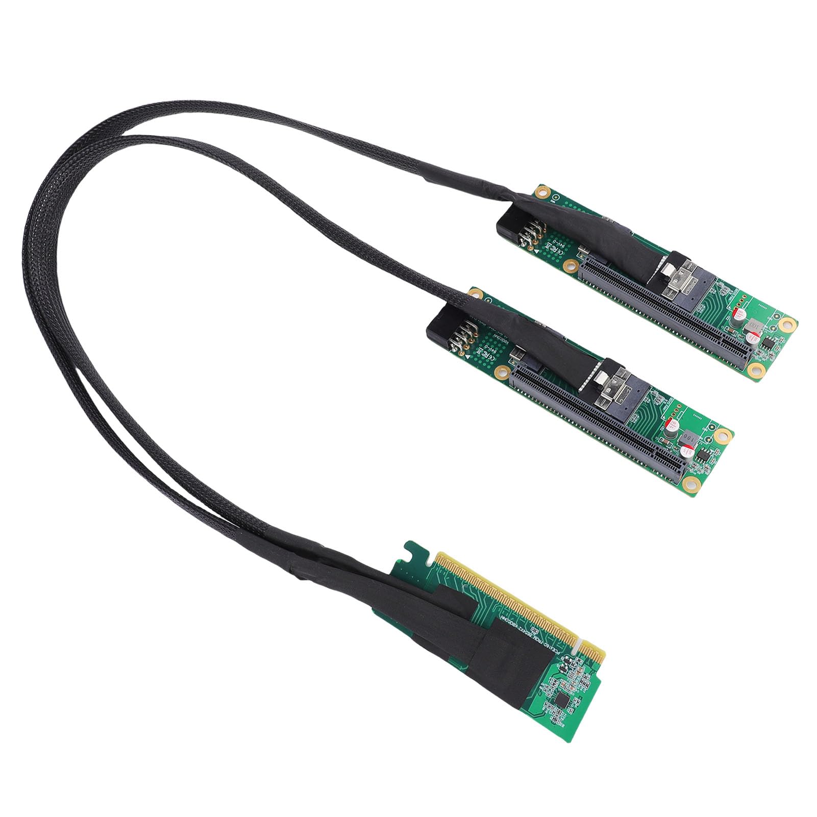 Vielseitiges PCIe 4.0-zu-SFF-8654-Extender-Adapterkabel, Hohe Leistung für Nahtlose Upgrades