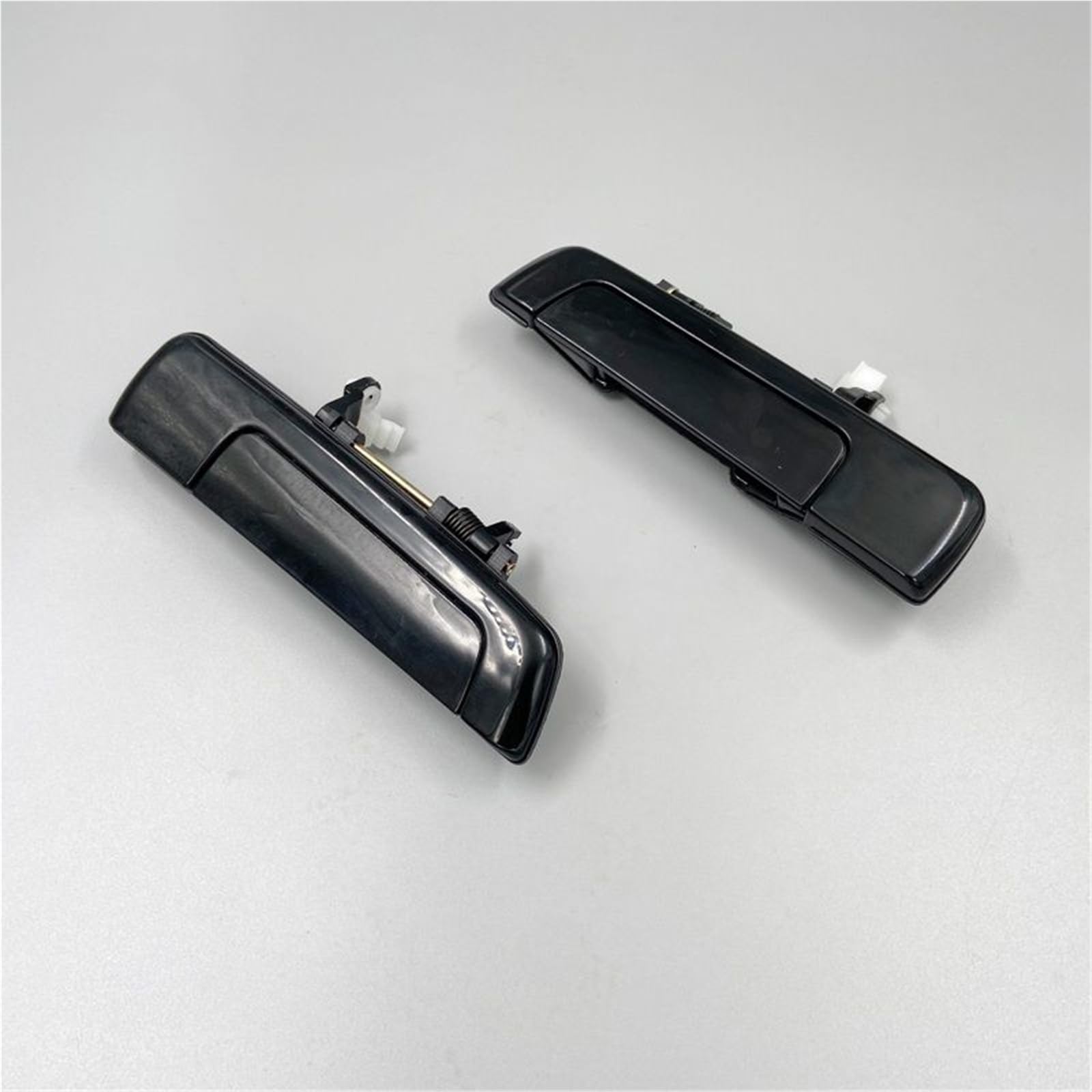 LMGBJJN Fit for Mitsubishi Lancer Galant 1994-2004 Hafei Simbo Black Front Door and Rear Door Outer Handle(Rear 1 Pair)