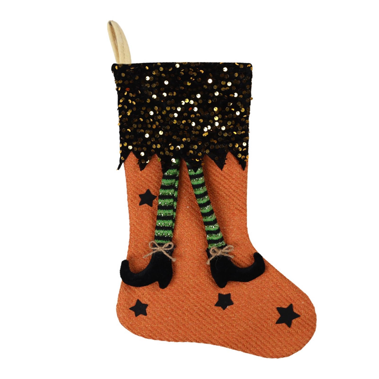 Msioytog Eye Catching Halloween Themed Sock Unique Halloween Sock with Festival Pattern Soft Socks Ornament for Parties Theme Party Accessories