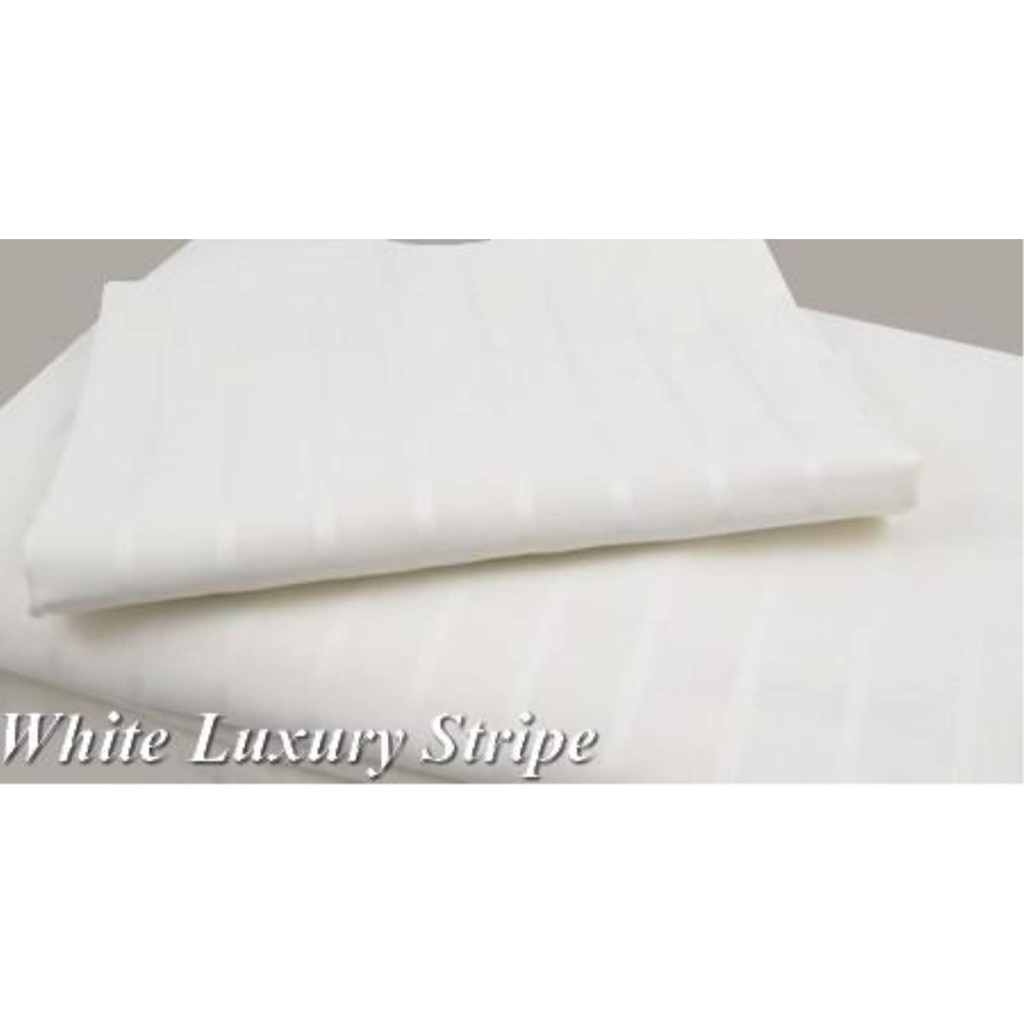 Federe per cuscino in cotone biologico, standard, 51 x 66 cm, colore bianco a righe