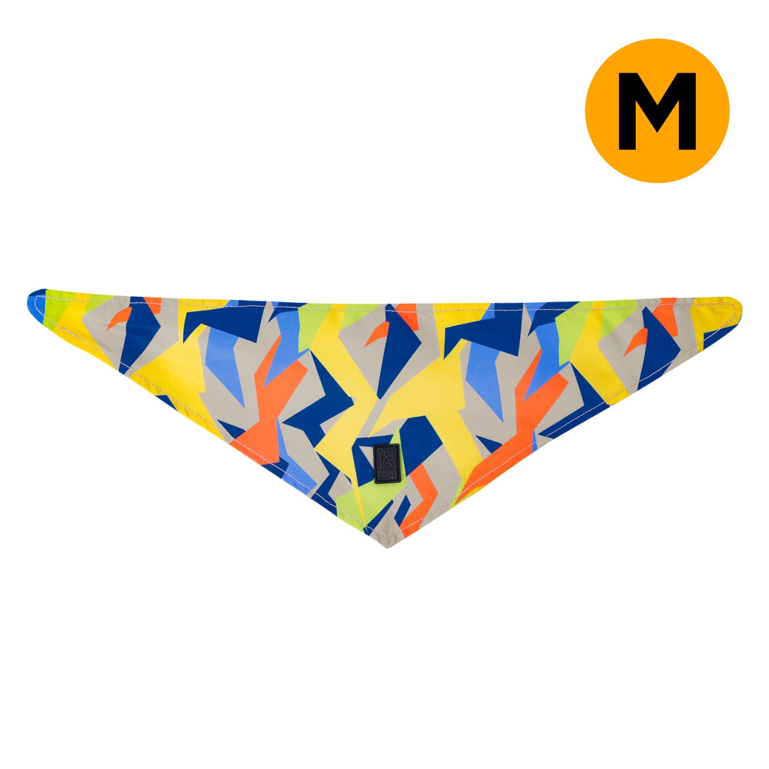 TOTTO, Dog Bandana, Size M, Double Sided with Different Print, Accessories for Dogs Made 100% Polyester - Image 4