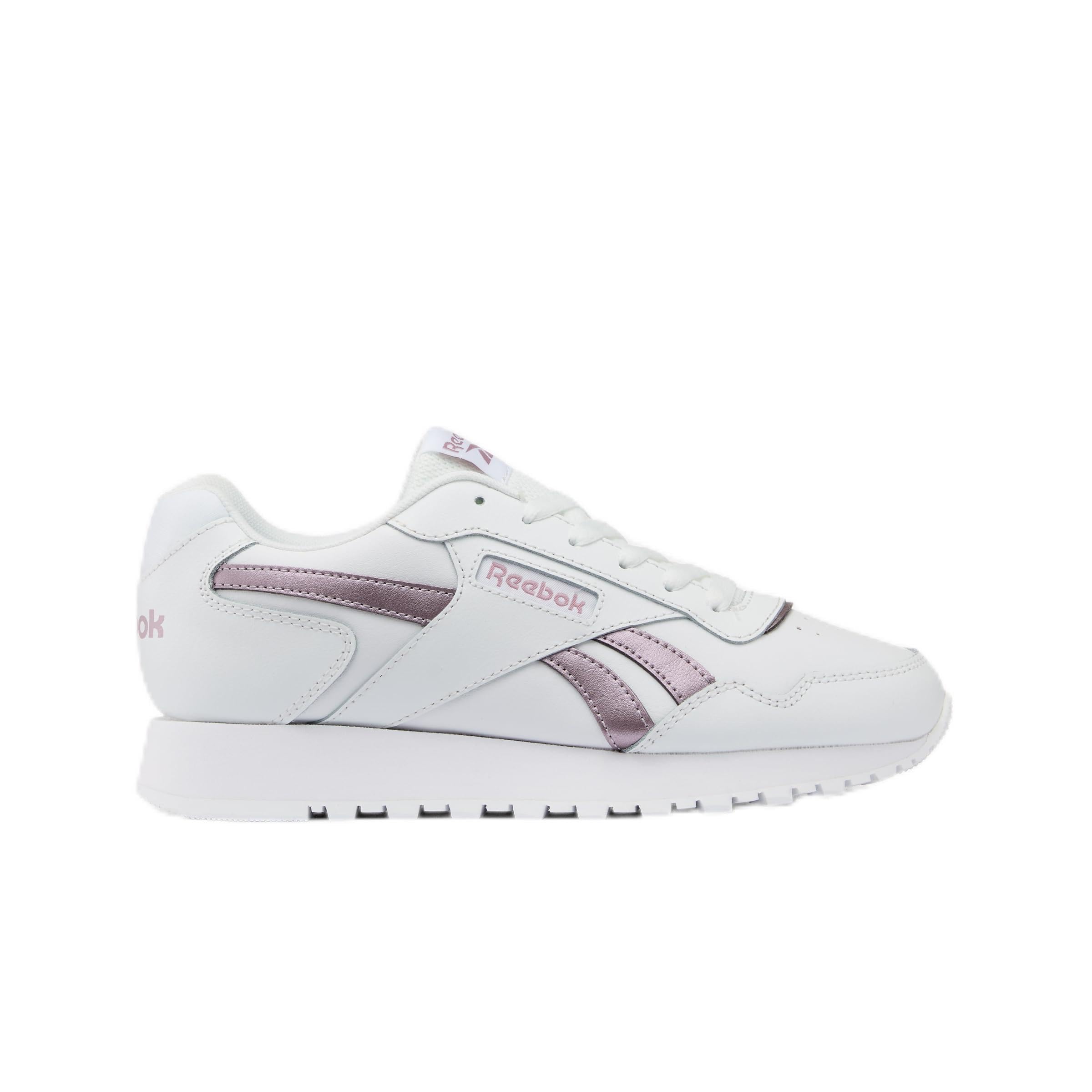 Reebok Women's Glide Trainers, FTWRWHITE/FTWRWHITE/MUTEDMAUVE, 44 EU