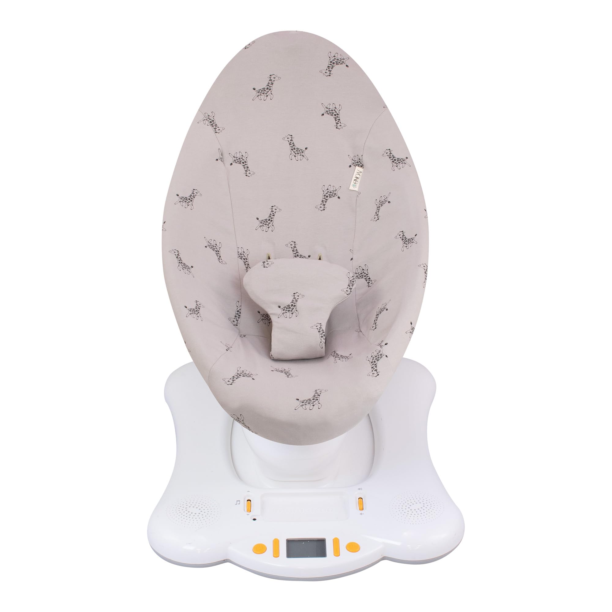 JYOKO Kids Funda de Algodón para Hamaca Compatible con Mamaroo 4moms, Mamaroo Rockaroo (Giraffe)