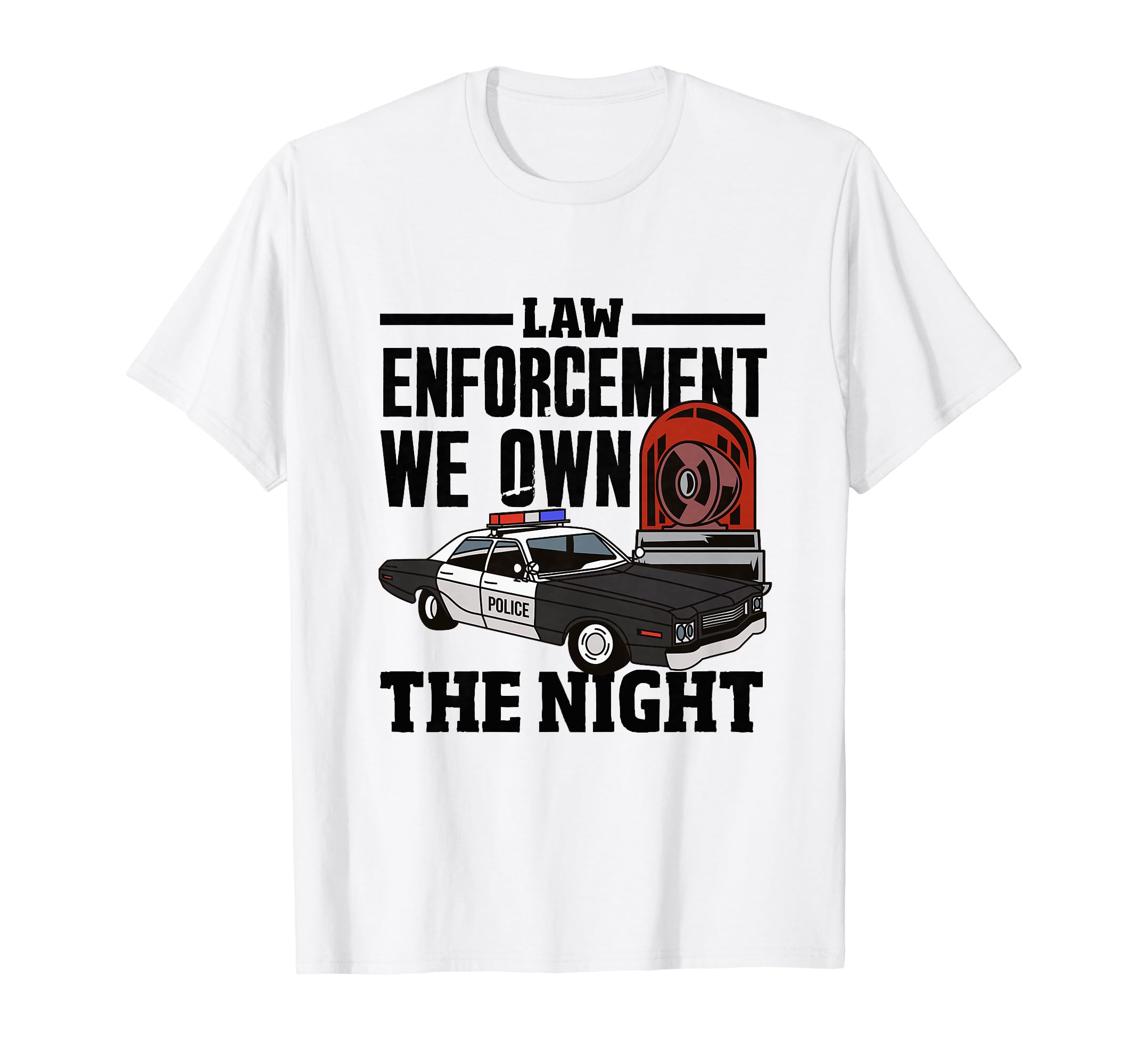 Midnight Patrol Policeman's Moonlighter Duty T-Shirt