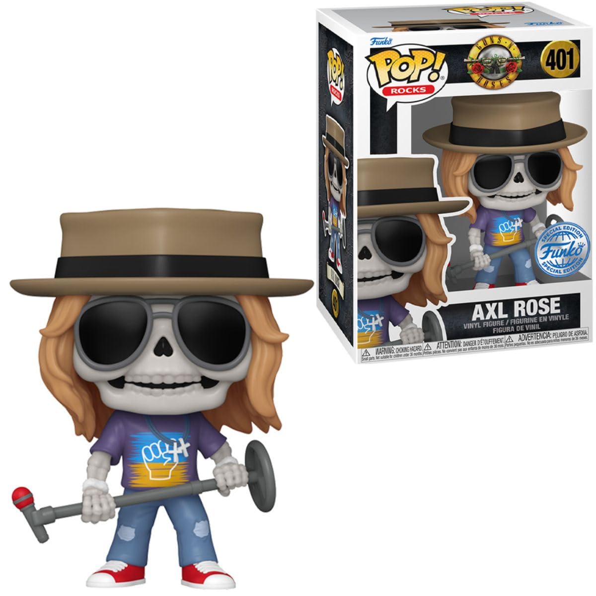 Funko POP！GUNS N' ROSES AXL ROSE フィギュア Amazon.com: Funko Pop Rocks: Guns N' Roses - Axl Rose - Guns N