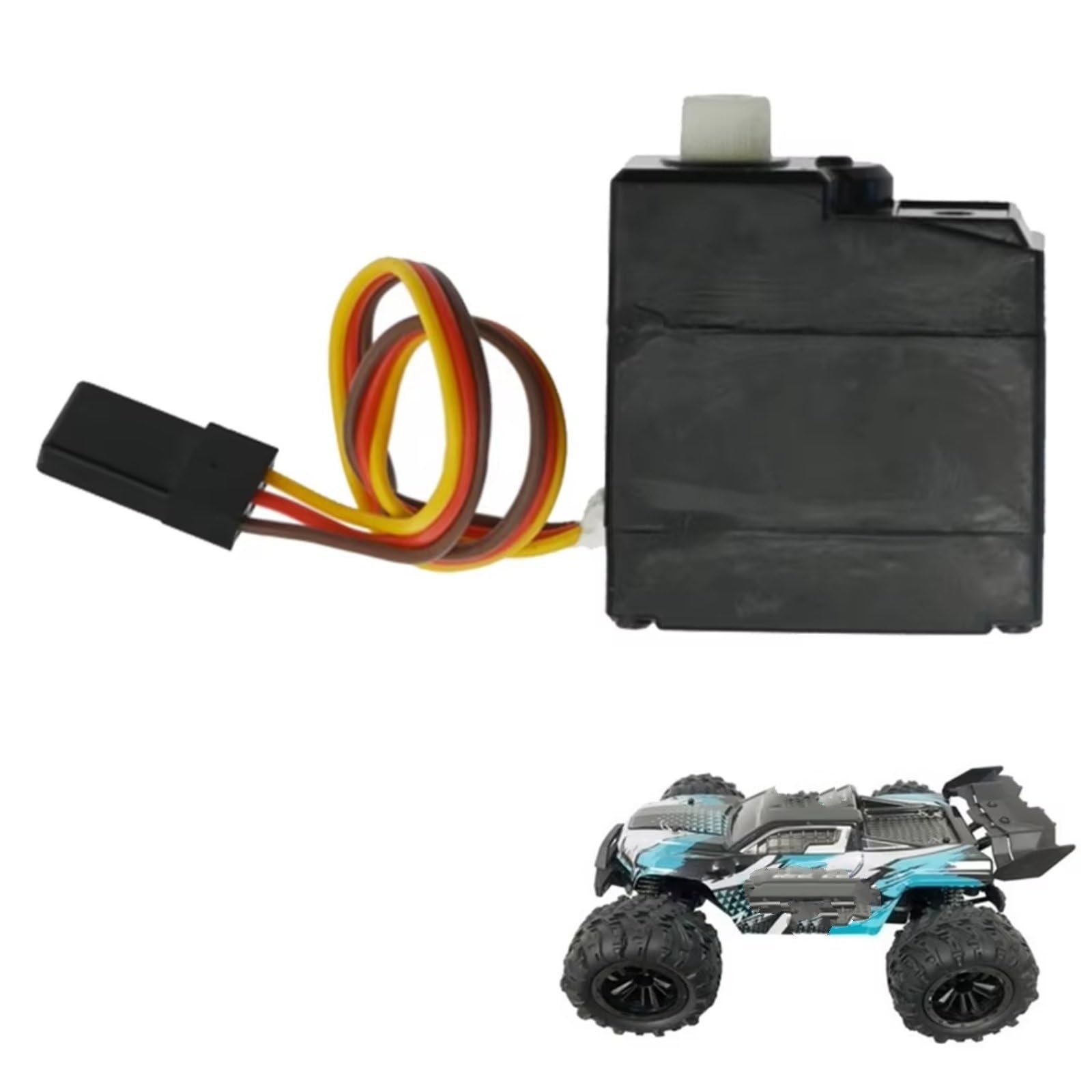 Pour SCY 16101 16102 16103 16201 1/16 Servo Brushless 3 Fils 17G Pièces Et Accessoires Pour Voitures Radiocommandées Brushless Rc Esc Sans Balais
