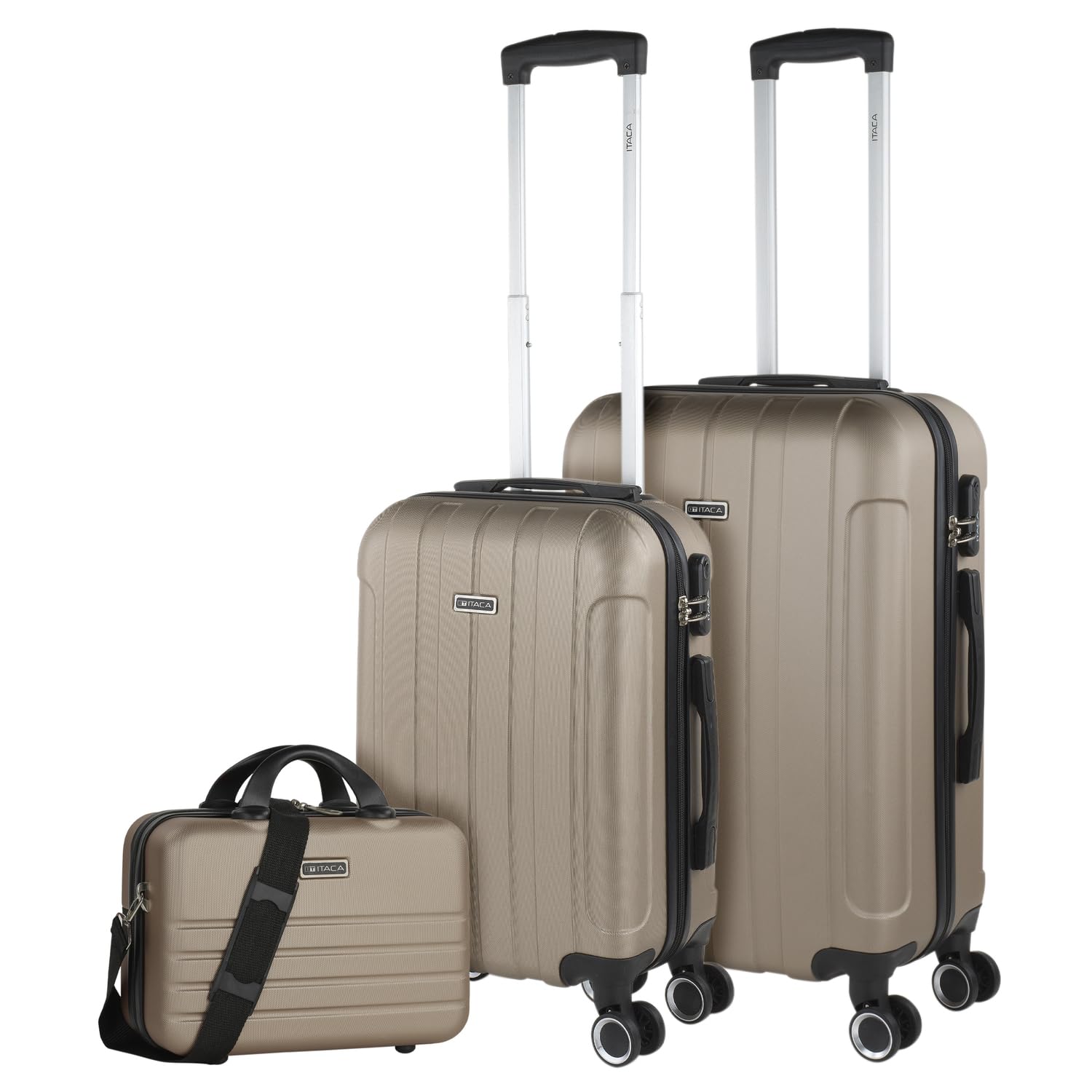 ITACA - Maleta Mediana con 4 Ruedas Giratorias para Viajes Largos Tipo Trolley Ideal como Maletas de Viaje Grandes 23 Kilos y Maleta Viaje Mediana Resistentes, Amarillo — view 126