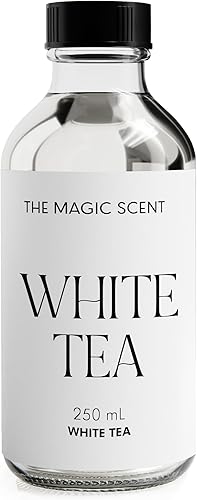 The Magic Scent Aceite difusor de té blanco – Aromas de lujo para hotel y hogar – Difusor de aromas de aceite para el hogar diseñado para su uso en