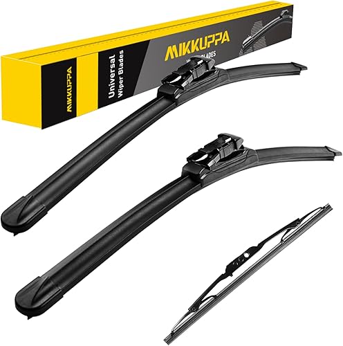 Vista 186 de MIKKUPPA Limpiaparabrisas de 26 pulgadas + 23 pulgadas + 12 pulgadas, repuesto para Mercedes-Benz 2013-2016 GL350 GL450, 2012-2015 ML350 ML550 ML63
