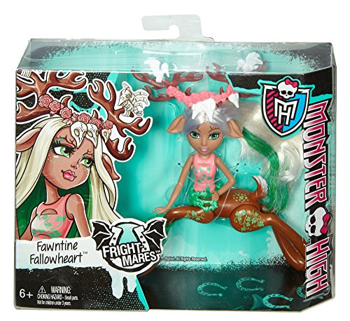 Monster High Fright-Mares Fawntine Fallowhart Muñeca miniatura 4