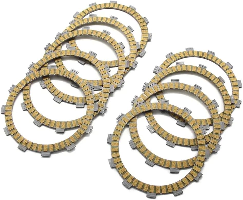 Clutch Plate Disc Set Friction Compatible With Motorcycle Models FJ09 FJ-09 XSR900 MT09 MT-09 MT09A ABS For Part Number 5TA-16321-00 Aftermarket Replacement