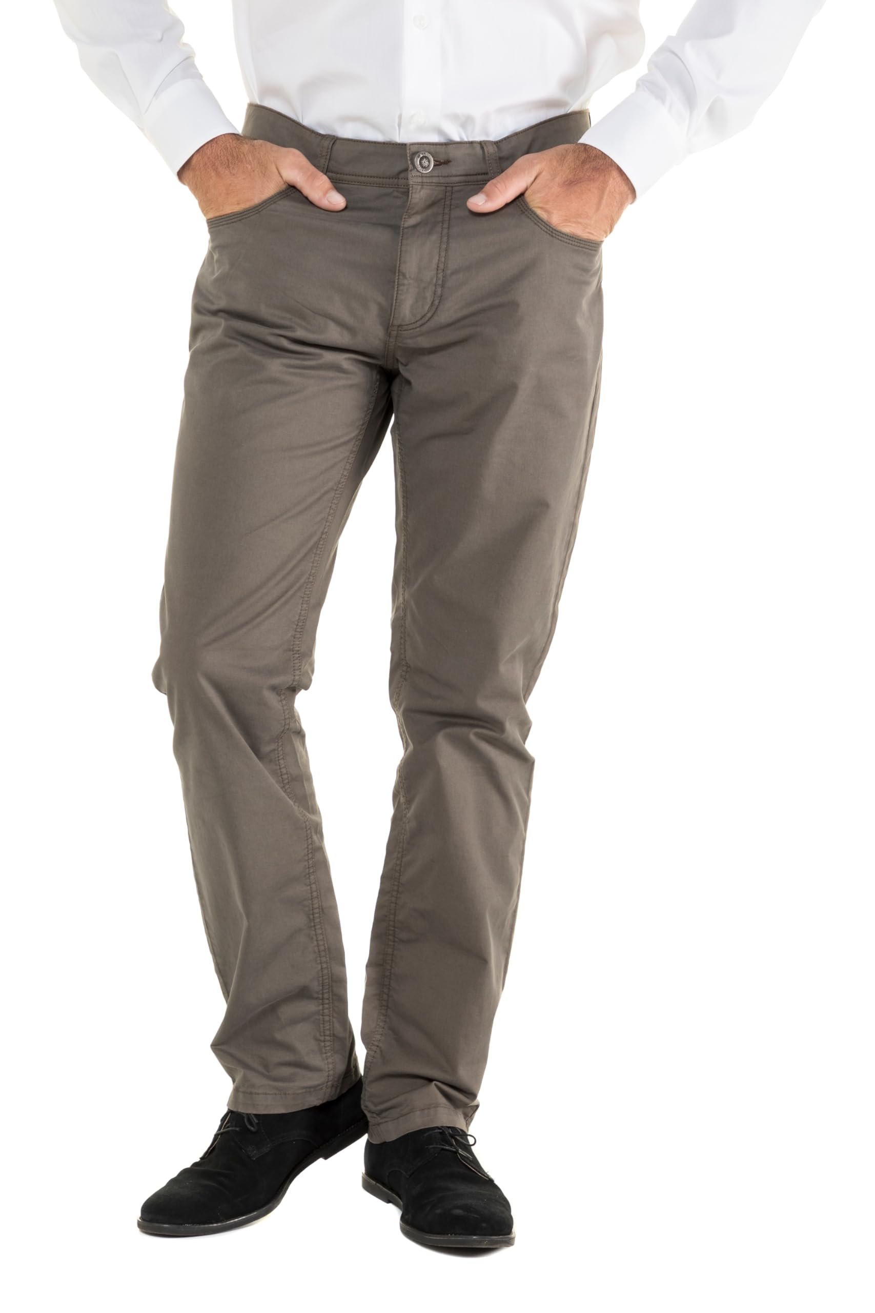 JP 1880 Herren große Größen Übergrößen Menswear L-8XL 5-Pocket Hose, elastischer Bund, Regular Fit 717157