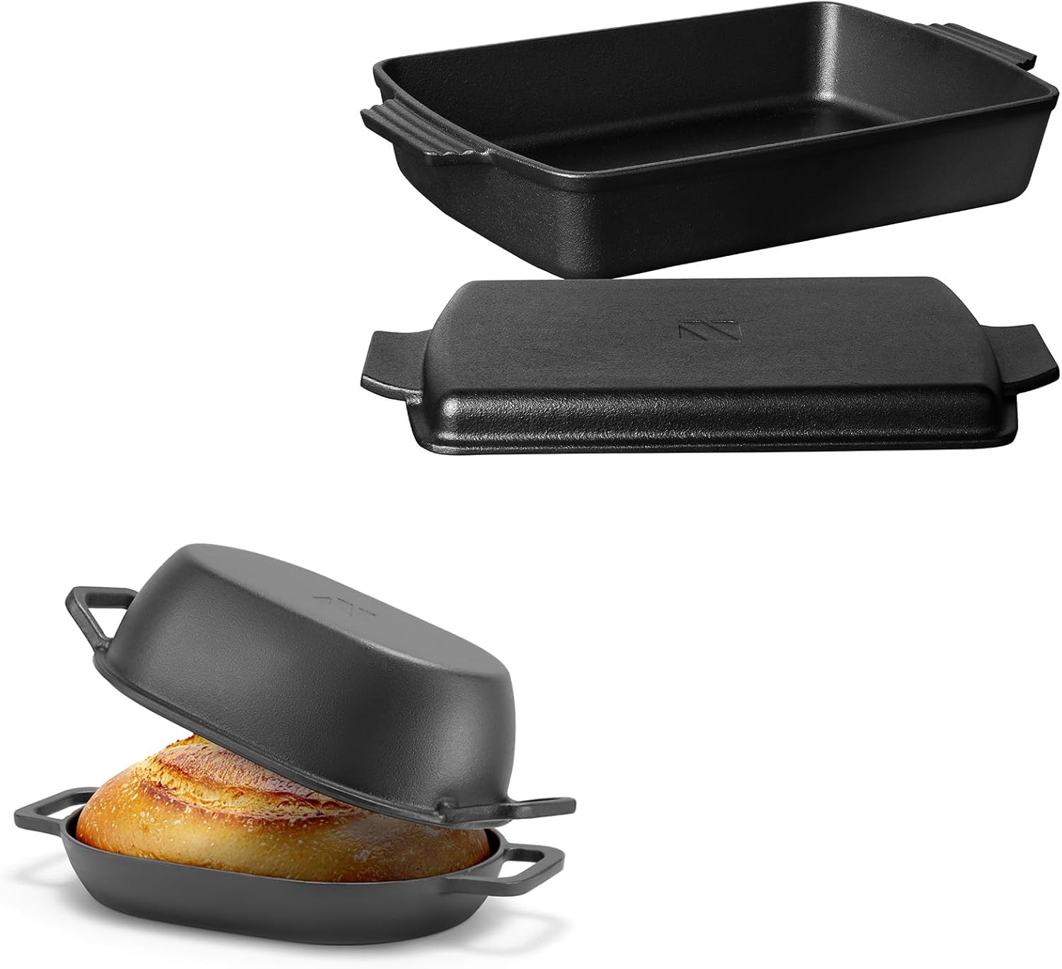 Pre seasoned Cast Iron Dutch Oven Set